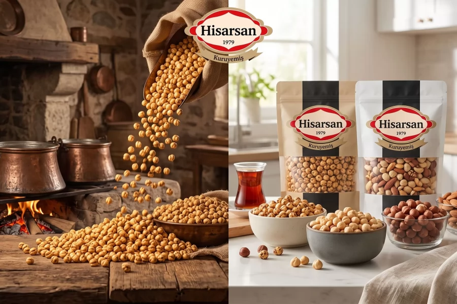 From Traditional Roasted Chickpea Production to Modern Snacks: Hisarsan Kuruyemiş